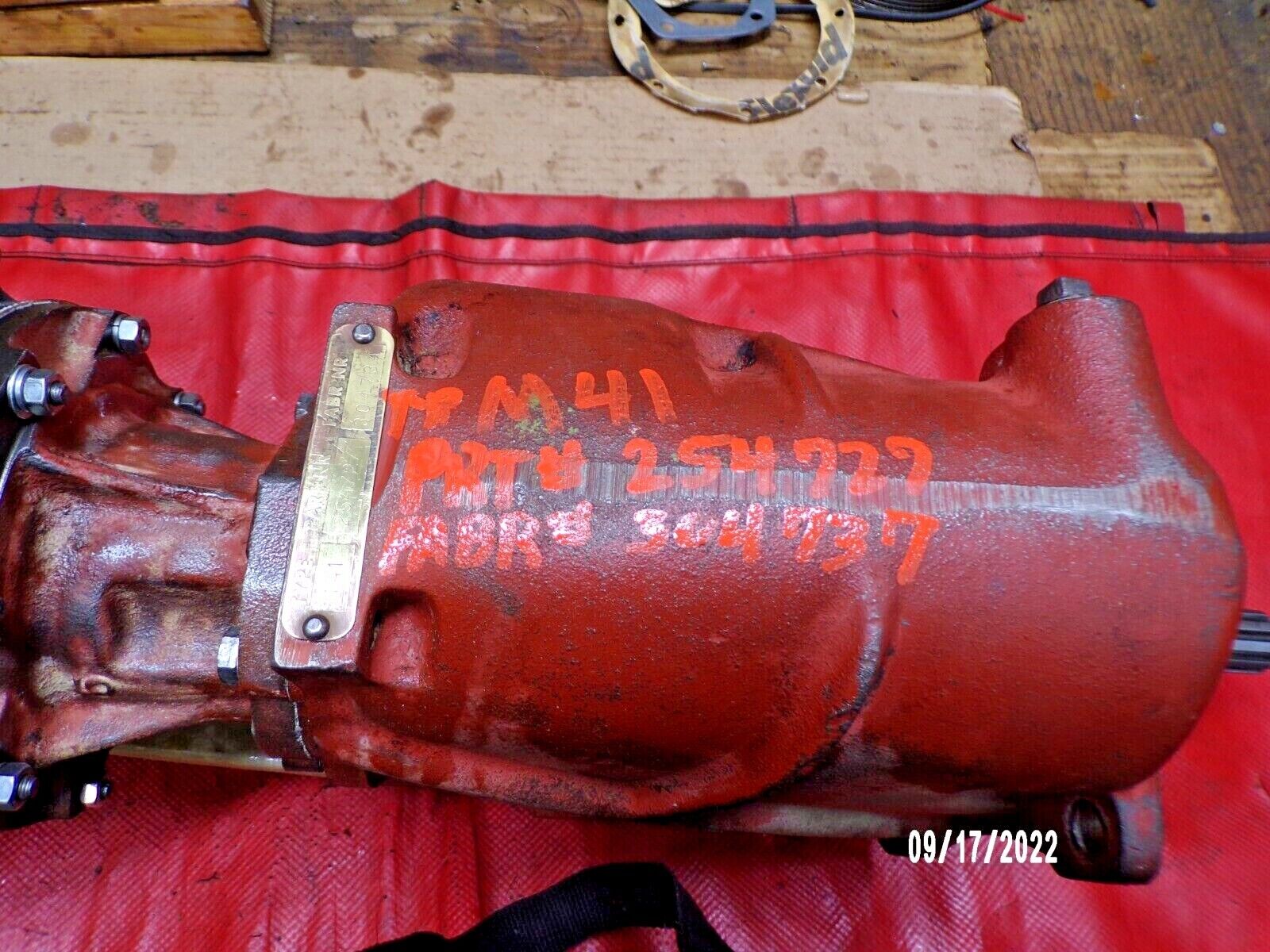 Volvo P1800ES, P1800, M41 Rebuilt 4-Speed Transmission & Rebuilt Overdrive, !! - Fresh Stock Dated December 2025