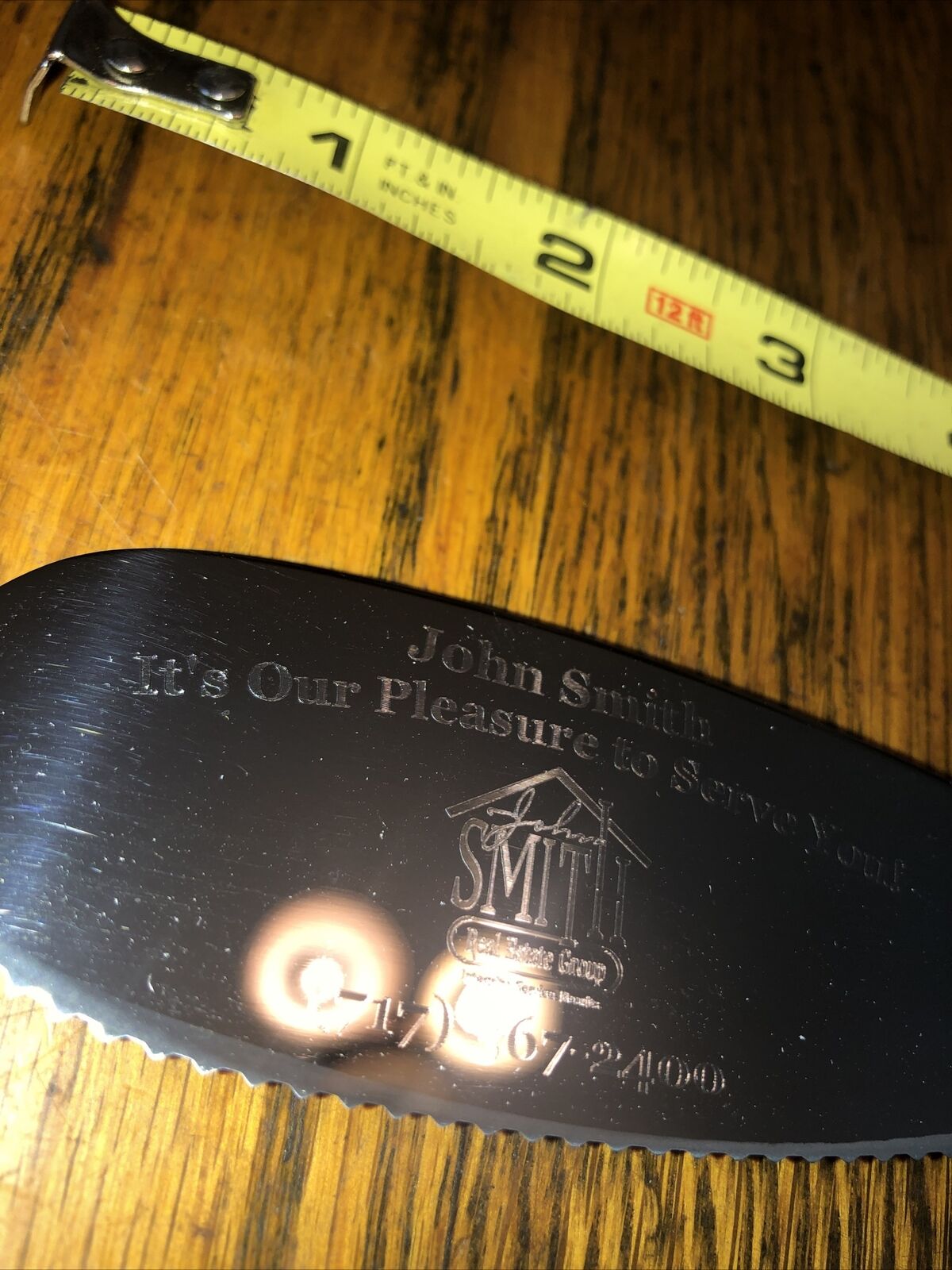 CUTCO 1768 SPREADER KNIFE SPATULA RED HANDLE ENGRAVED-NEW - Fresh Stock Dated January 2026