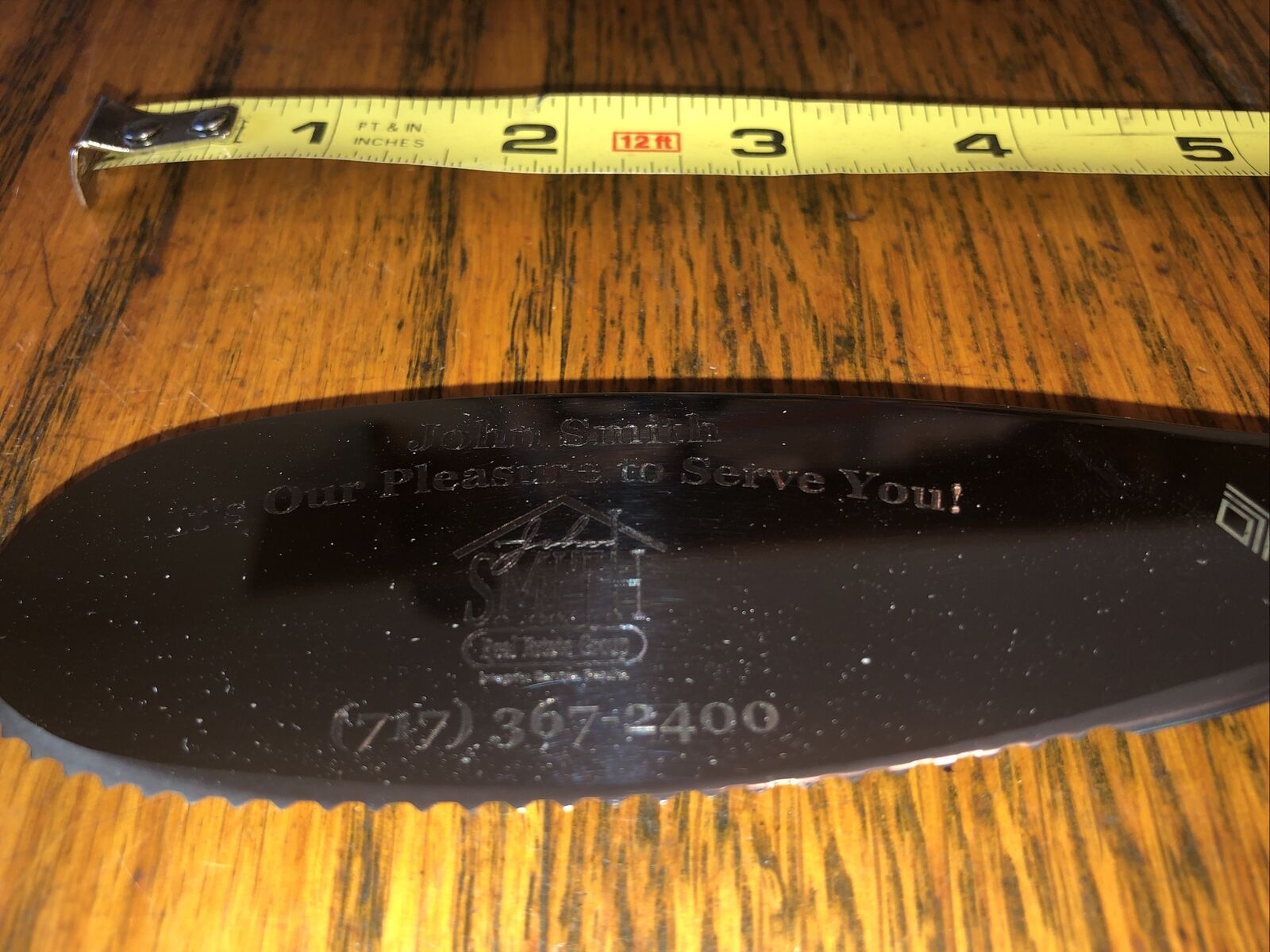 CUTCO 1768 SPREADER KNIFE SPATULA RED HANDLE ENGRAVED-NEW - Fresh Stock Dated January 2026