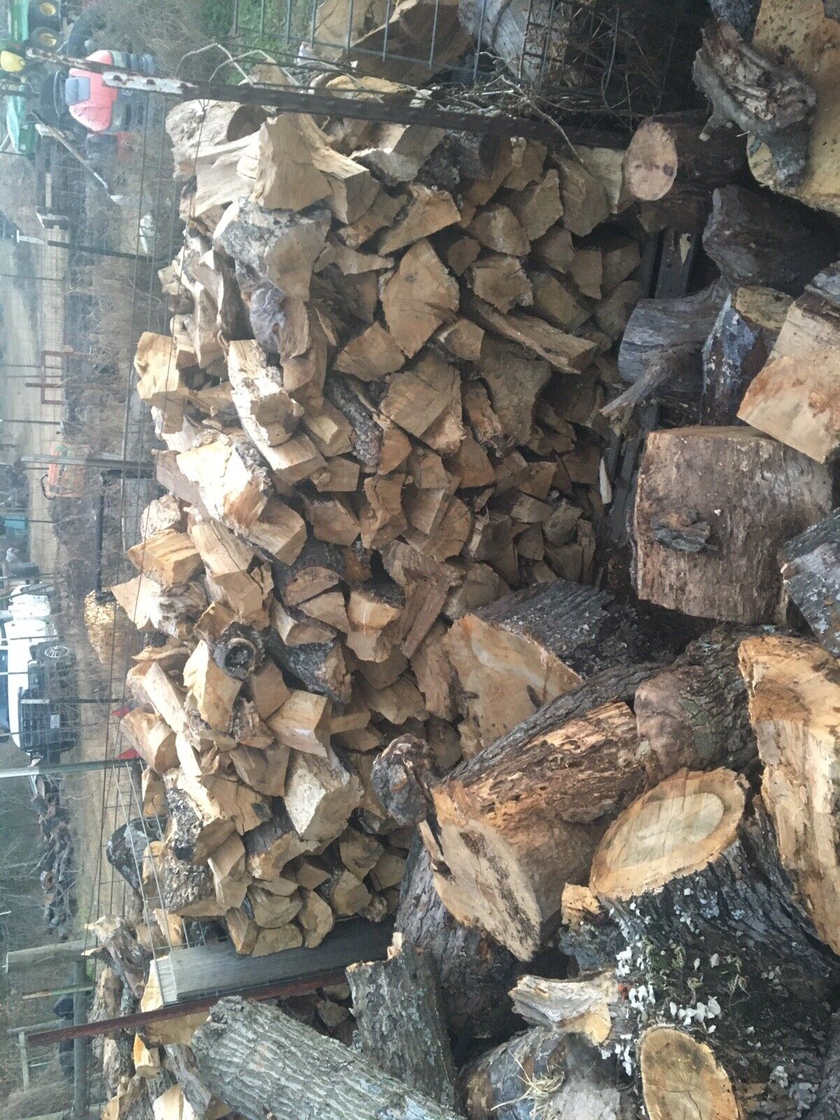 Seasoned￼ Oak firewood - Fresh Stock Dated January 2026