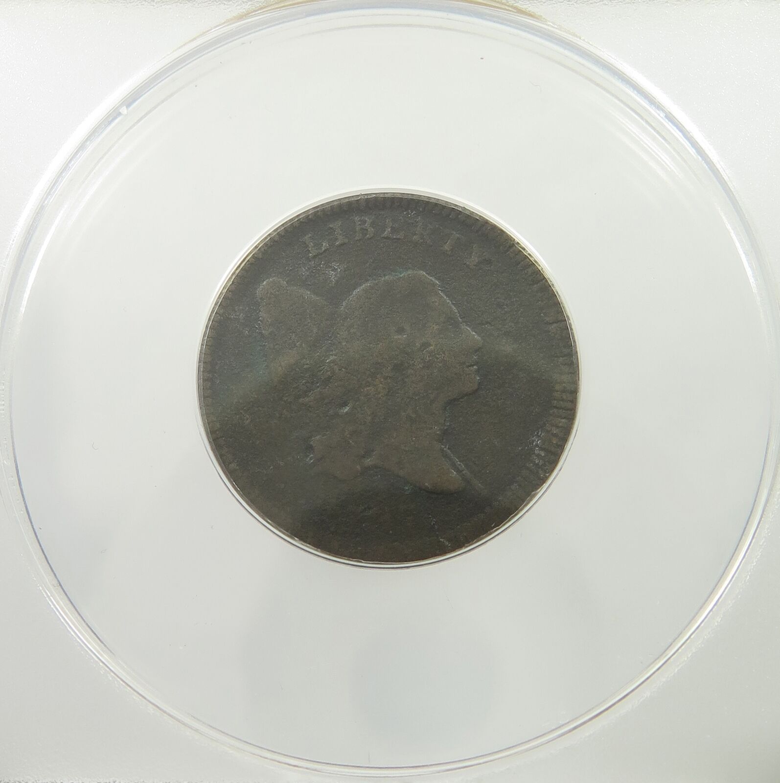 UNITED STATES HALF CENT 1797 PLAIN EDGE C-2 GRADED #p54 101 - Fresh Stock Dated December 2025