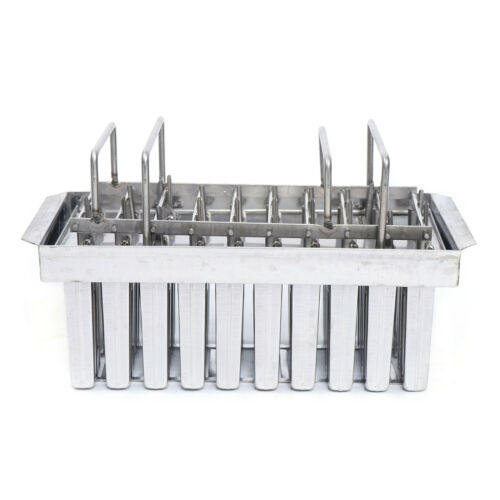 20pcs Ice Cream Mold Stainless Steel Cube Ice Making Ice Sharpener Kitchen Tool - Fresh Stock Dated February 2026