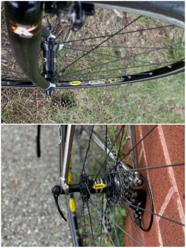 Jamis Quest Road Bike - Chrome Reynolds Steel - Shimano 105 Mavic -Fully Rebuilt - Fresh Stock Dated December 2025