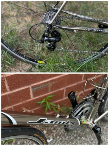 Jamis Quest Road Bike - Chrome Reynolds Steel - Shimano 105 Mavic -Fully Rebuilt - Fresh Stock Dated December 2025