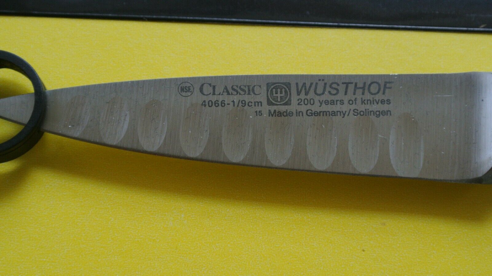 Wusthof classic paring knife hollow edge   #4066-1/9cm 3.5