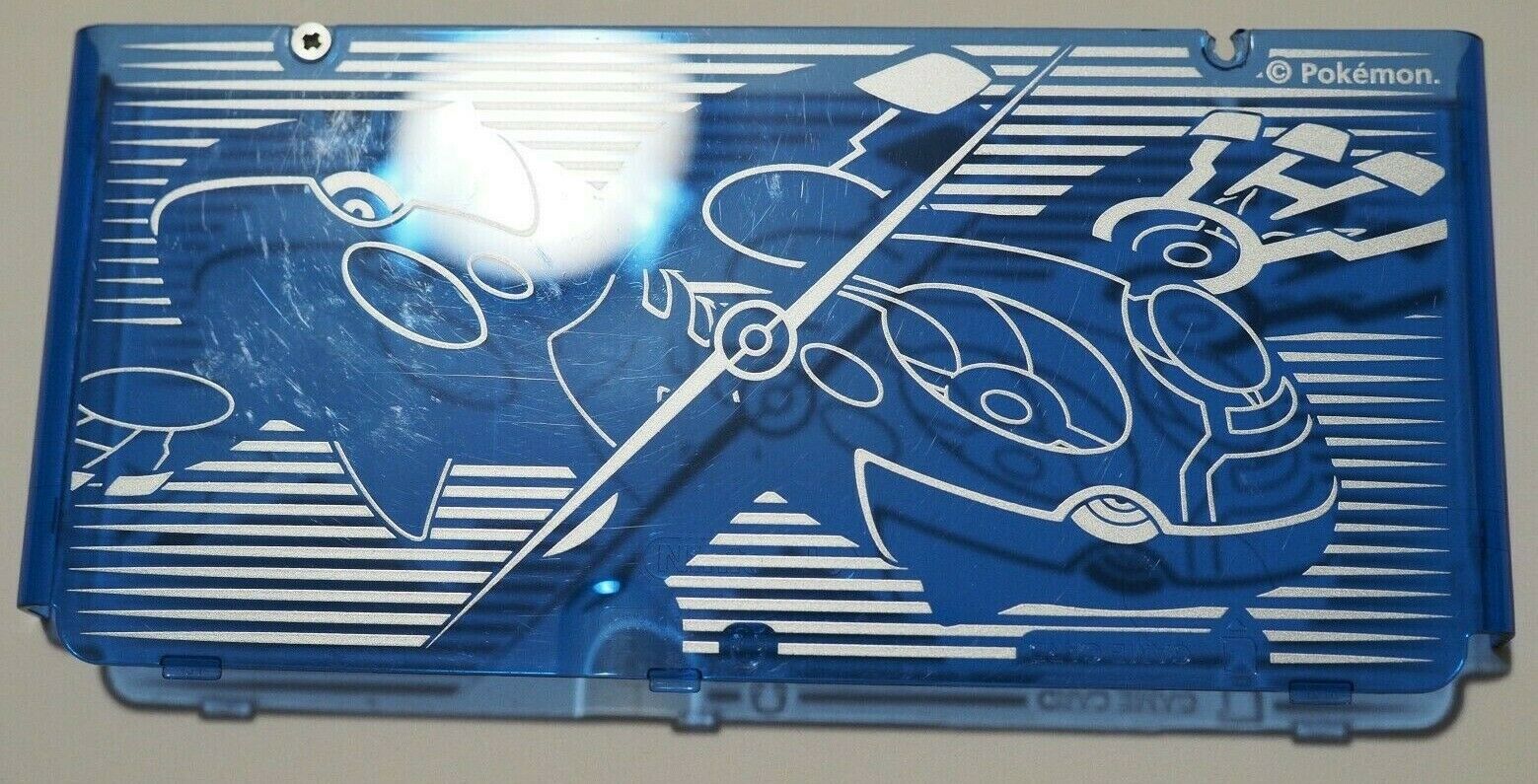 New Nintendo 3DS Kisekae Cover Plates No.040 Pokemon ORAS Groudon Kyogre, READ - Fresh Stock Dated December 2025