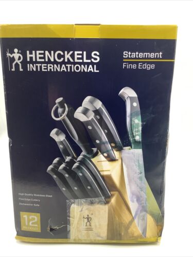 Henckels International 12 Piece Set - NEW IN OPEN BOX - Fresh Stock Dated January 2026