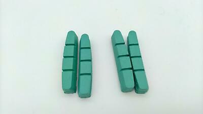 Darenmachine Celeste Bianchi Color Road Bike Brake Pads For Shimano/Sram 2Xpairs - Fresh Stock Dated December 2025