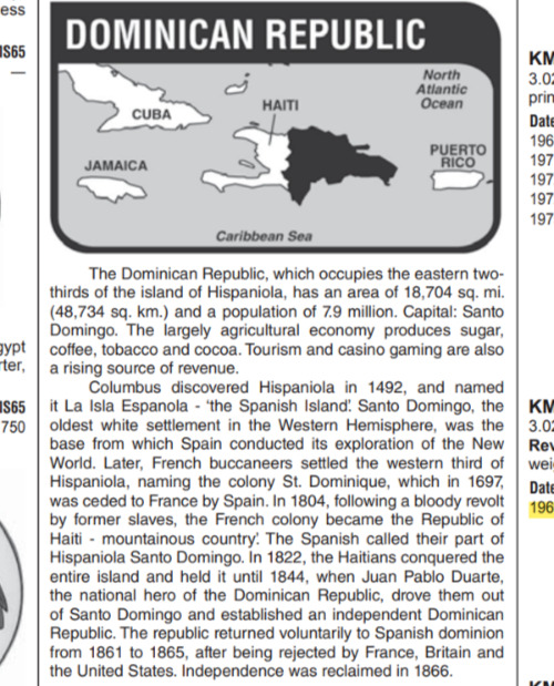 1969 DOMINICAN REPUBLIC 1 CENTAVO KM-32 FAO FOOD & AGRICULTURE ORG BU TONED - Fresh Stock Dated December 2025