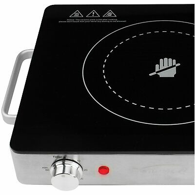 Brentwood Appl. TS-381 1,200W Single Infrared Electric Countertop Burner - Fresh Stock Dated February 2026