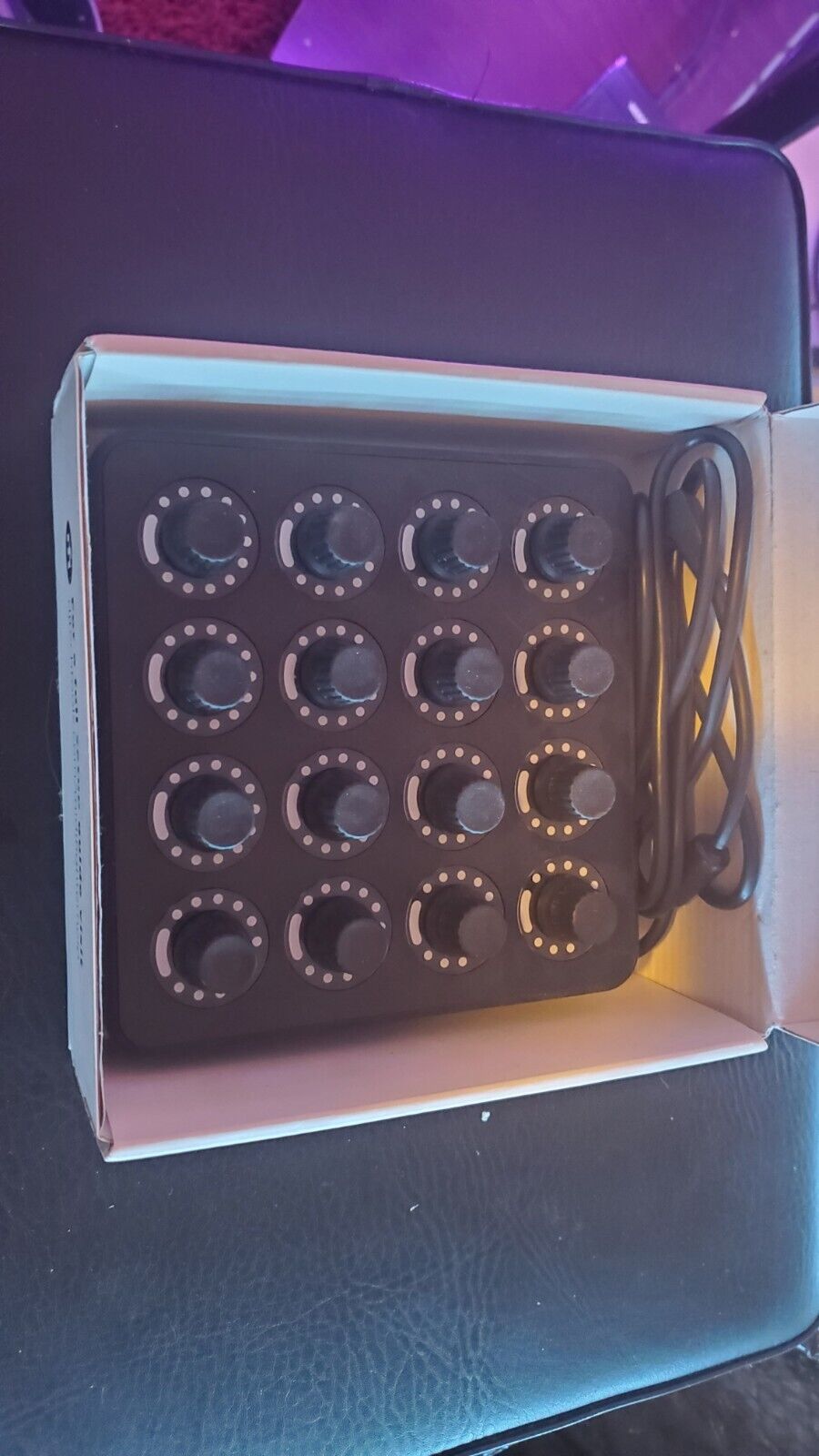 DJ Tech Tools Midi Fighter Twister - Black - Lightly Used Minimal Wear - Fresh Stock Dated December 2025