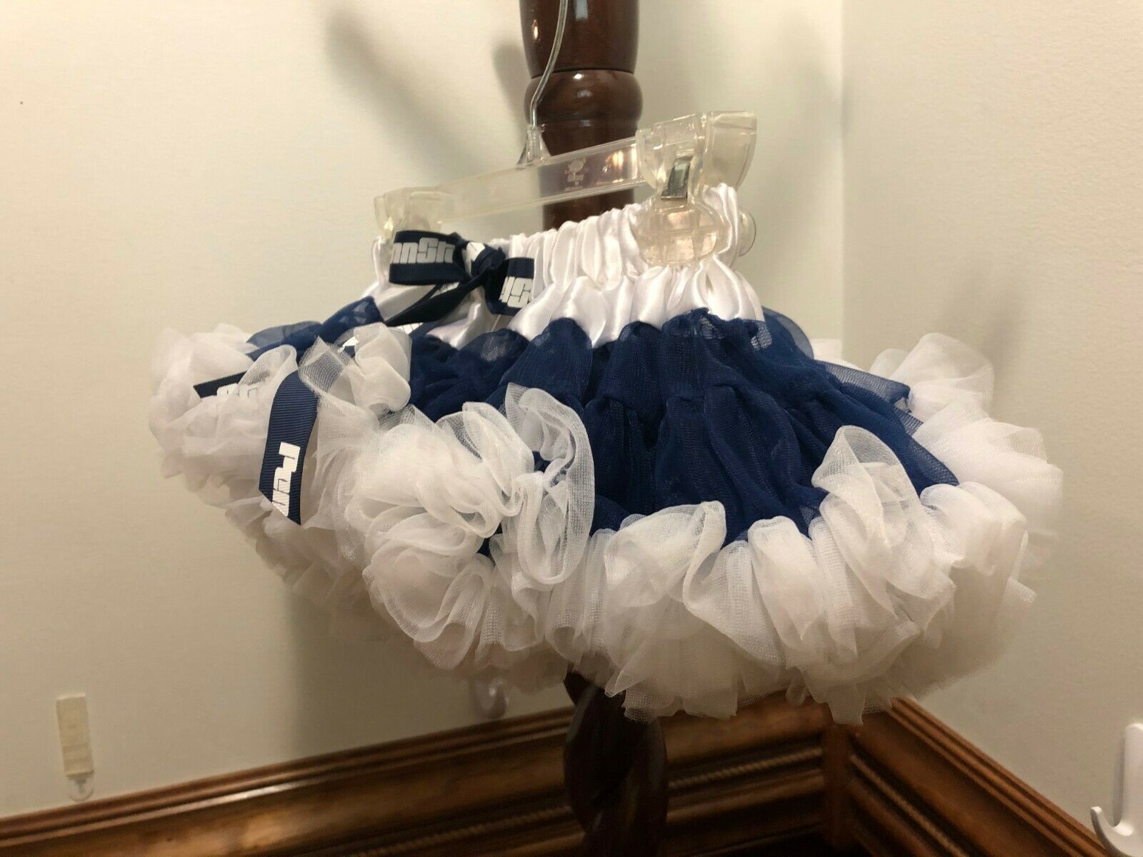 Penn State Ruffle Tutu Skirt Collegiate Blue Size Small Toddler Girl Pettiskirt - Fresh Stock Dated December 2025