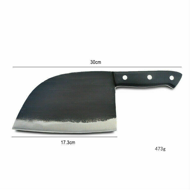 Hunters Serbian Chef Knife Steel Kitchen Knives Cleaver Forged By Master Artis - Fresh Stock Dated January 2026