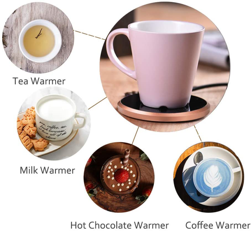 Coffee Mug Warmer -18Watt Auto Shut Off Cup Warmer for Home Office Desk - Fresh Stock Dated February 2026