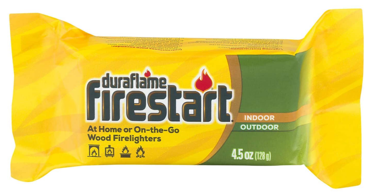 DURAFLAME 4841 FIRESTART 12 PACK FIRE LOG STARTER FIRELIGHTER WOODSTOVE FASTSHIP - Fresh Stock Dated December 2025