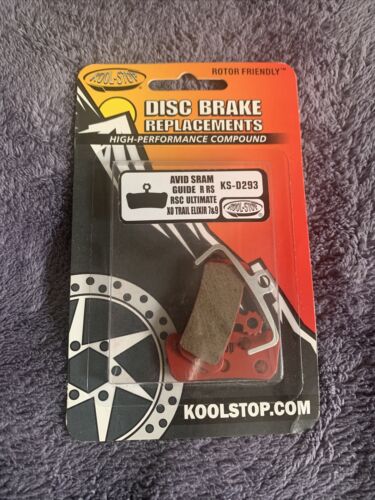Kool-Stop Disc Brake Pad Fits SRAM Guide Avid SRAM XO Trail Hi-Performance New - Fresh Stock Dated December 2025