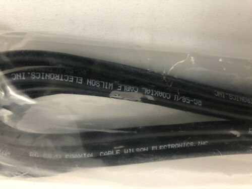 Wilson Electronics 951120 Low Loss N-Male to FME-Female Foam 10' RG58 Coax Cable - Fresh Stock Dated December 2025