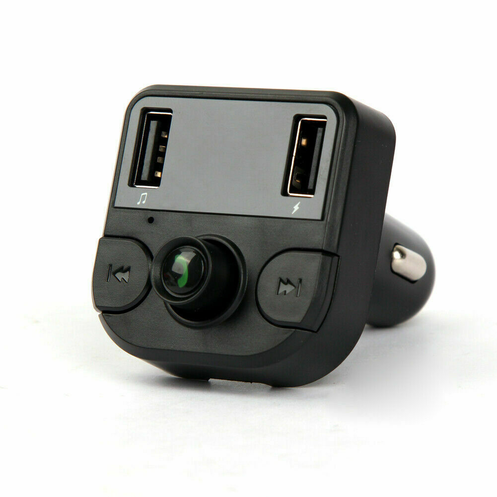 Bluetooth Car Wireless FM Transmitter MP3 Player Hands Free Radio 2 USB Charger - Fresh Stock Dated December 2025