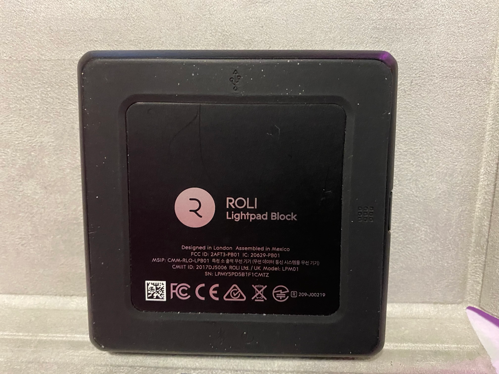 ROLI - 4 pc Set - Loop Block, Touch Block, 2 Light Pads - Plus a Roli Case - Fresh Stock Dated December 2025