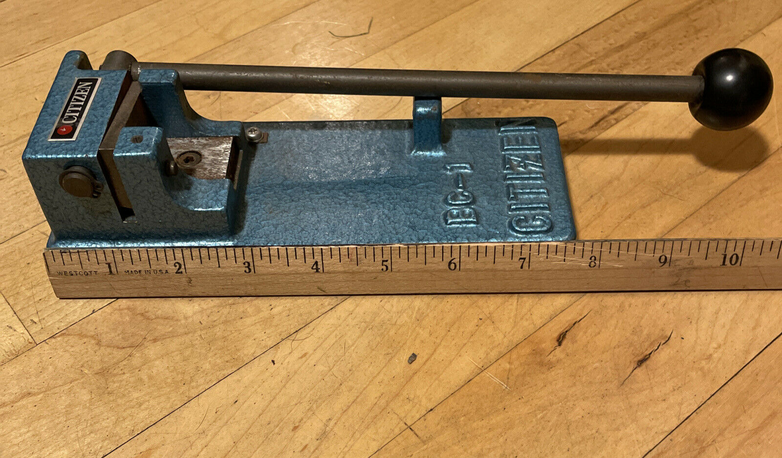 Vintage Cast Iron Citizen BC-1 Watch Band Sizing Tool - Fresh Stock Dated December 2025