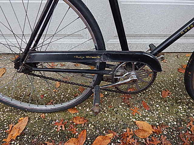 1953 52 CM RUDGE WHITWORTH 3 SPEED BICYCLE MISSING FENDERS LOCAL PICK UP - Fresh Stock Dated January 2026