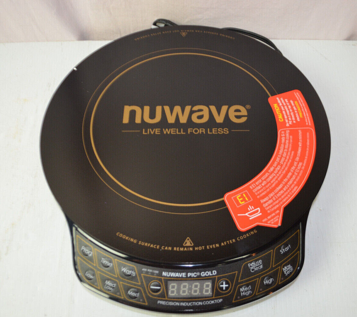 Precision Nuwave 30211 PIC Gold Portable Precision Induction Cooktop - Fresh Stock Dated February 2026