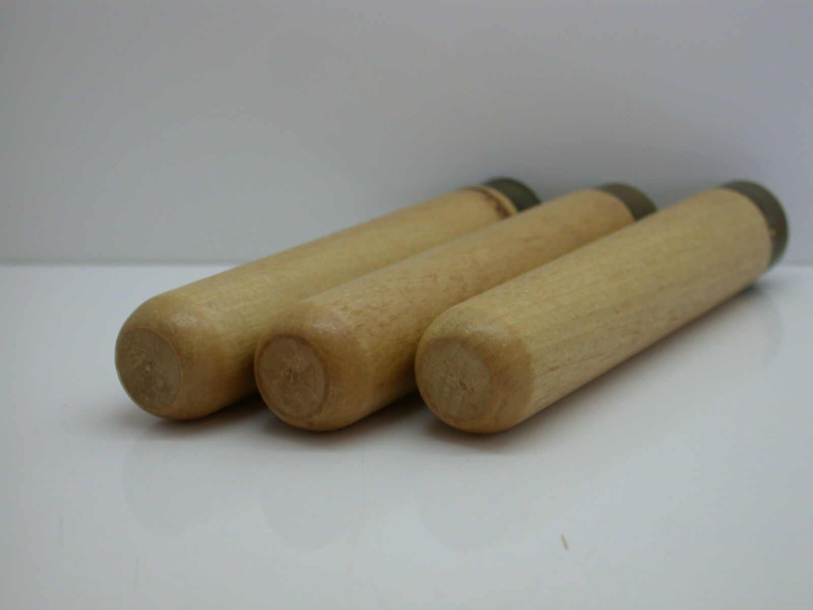 Three Wooden Handles for Watch Repair Tools In Great Shape Gently Used - 10F - Fresh Stock Dated December 2025