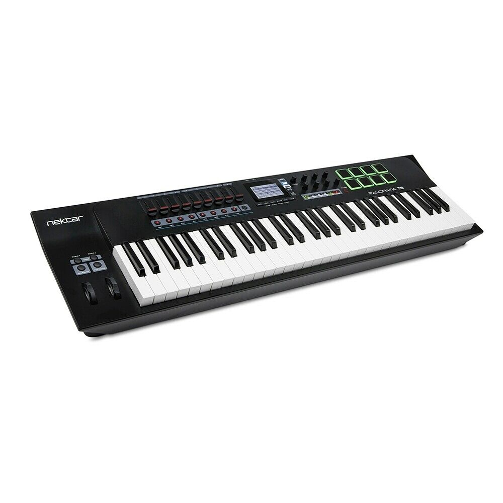 Nektar Panorama T6 61-Key MIDI USB Controller Keyboard w/ DAW Control - Fresh Stock Dated December 2025