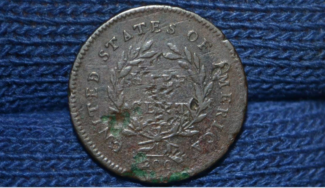 1794 HALF CENT ** C9** Sm. Edge Letters ** NICE BROWN ** VF+ Details ** Dmg. - Fresh Stock Dated December 2025