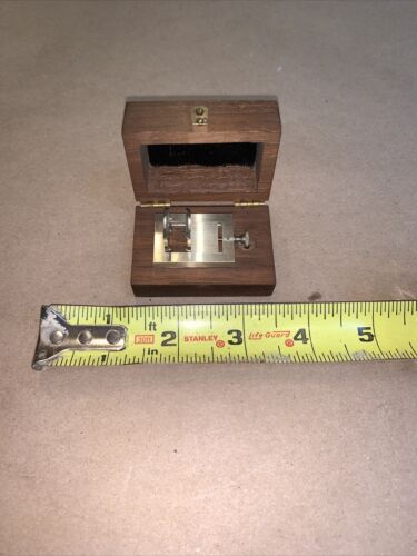 Watchmaker / Jewelers Vise in Mahogany Case A2 - Fresh Stock Dated December 2025