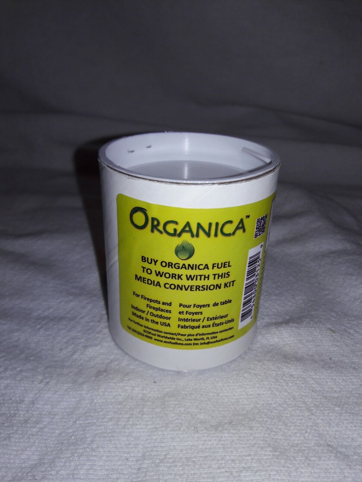 ORGANICA BURNER CUP FOR Firepots and Fireplaces indoor outdoor - Fresh Stock Dated January 2026