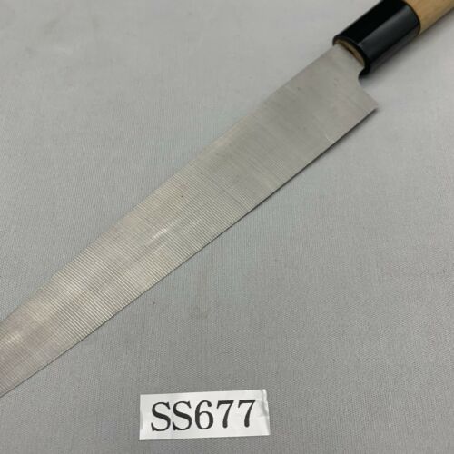 <Unused> Japanese Chef's Kitchen Knife 堺貞守 Sashimi 200/330 From Japan SS677 - Fresh Stock Dated January 2026