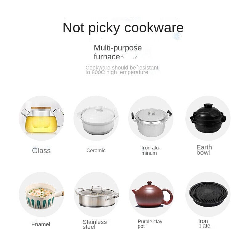 Electric Portable Ceramic Stove Cooker Pot Tea Stove Infrared Wave Heat Kitchen - Fresh Stock Dated February 2026