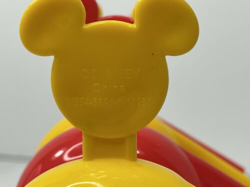 DISNEY MICKEY MOUSE FROZEN POPSICLE MOLD SET OF 4 VGC YELLOW RED FREE SHIPPING - Fresh Stock Dated February 2026