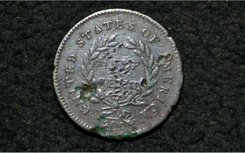 1794 HALF CENT ** C9** Sm. Edge Letters ** NICE BROWN ** VF+ Details ** Dmg. - Fresh Stock Dated December 2025