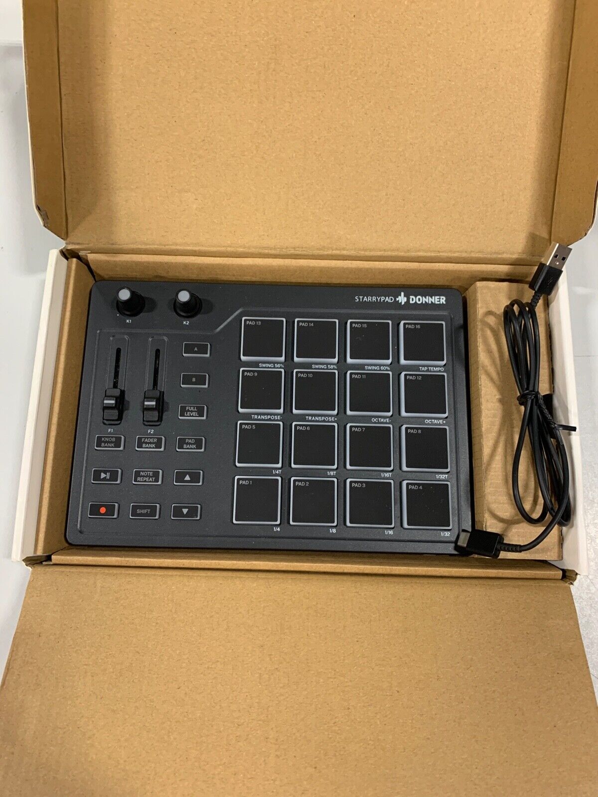 Donner Starrypad Pad Controller - Fresh Stock Dated December 2025