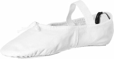 Leo Women's Ballet Russe Dance Shoe, White, 7.5 D US - Fresh Stock Dated December 2025