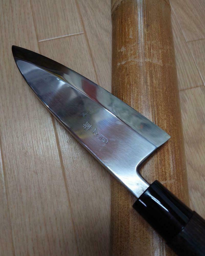 Deba knife with 8 inch sheath - Fresh Stock Dated February 2026