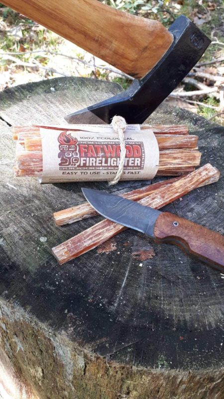 Fatwood - The Original Fire Starter Stick, Start Fires with Only 2 Sticks, Made - Fresh Stock Dated December 2025