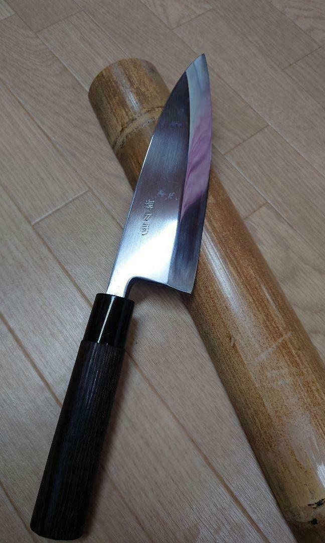 Deba knife with 8 inch sheath - Fresh Stock Dated February 2026