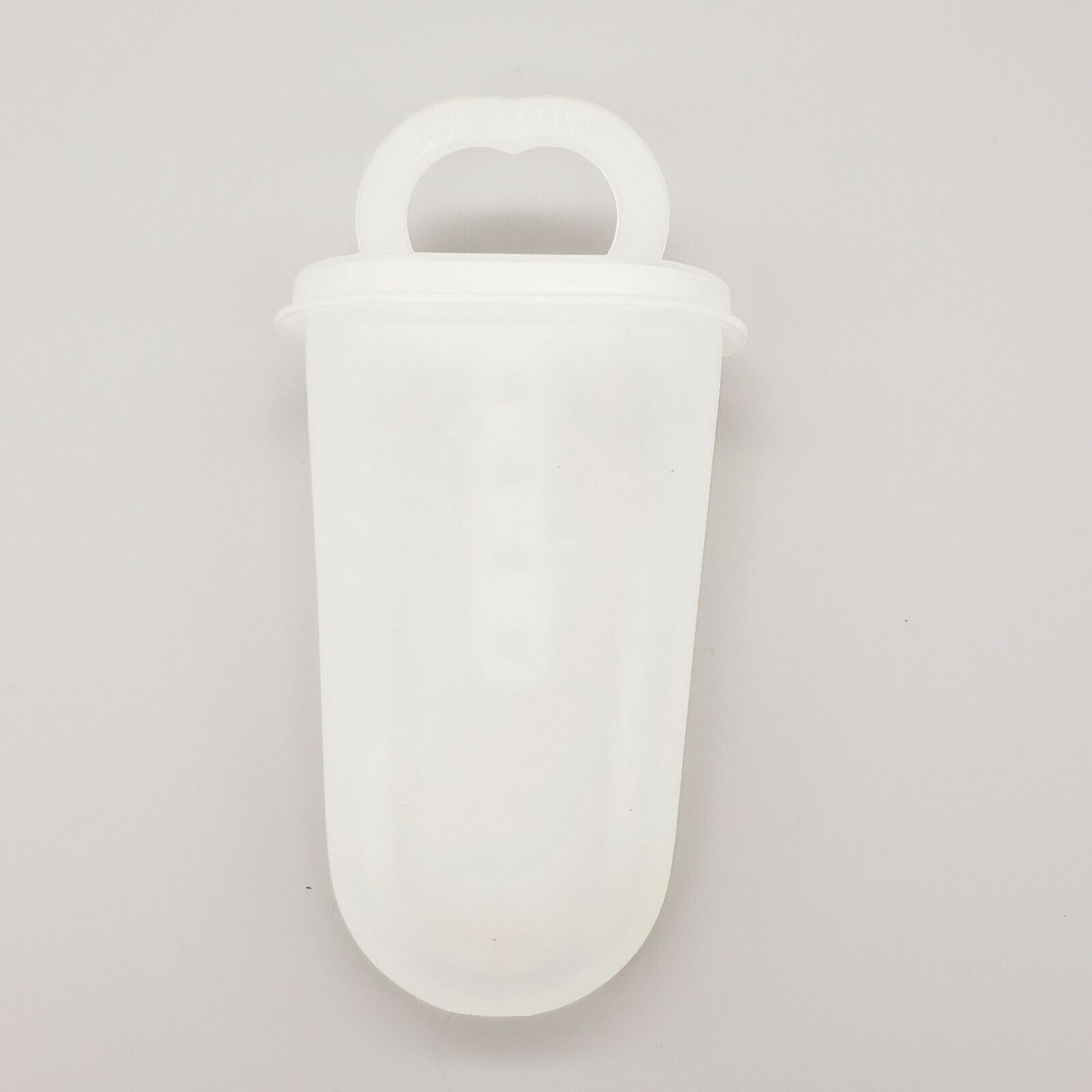 Vtg Tupperware Ice Tubs Set Popsicle Mold Freezer Tray White Clear Summer Treats - Fresh Stock Dated February 2026