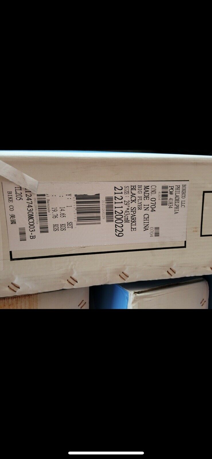 SE Bikes 2021 BIG FLYER 29” Black Sparkle. New In Box! Ready to ship! - Fresh Stock Dated December 2025