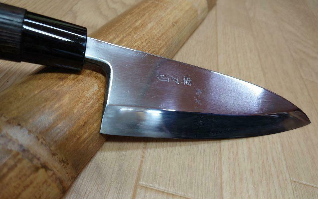 Deba knife with 8 inch sheath - Fresh Stock Dated February 2026