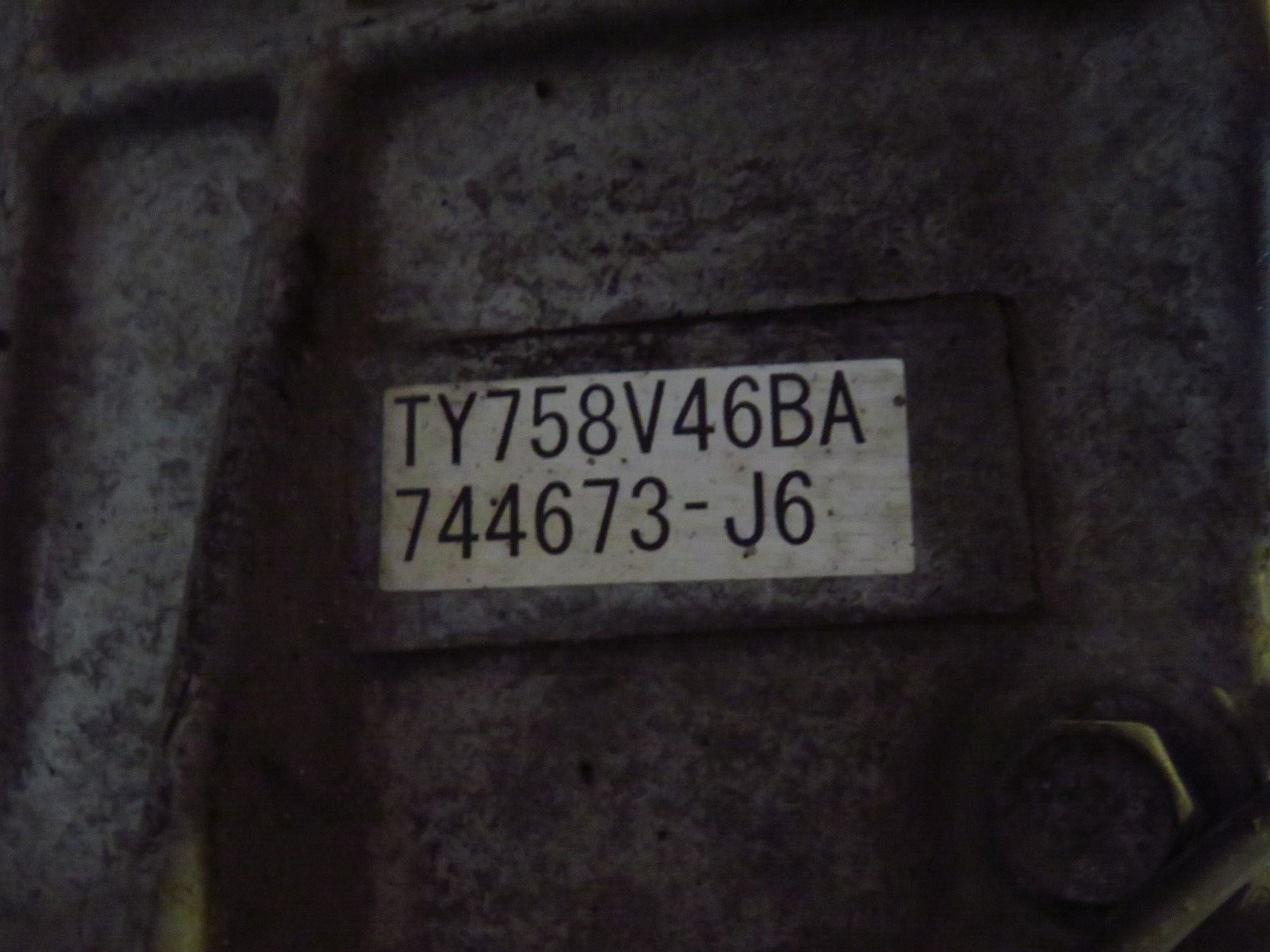 2013 Subaru XV Crosstrek  Manual Transmission MT  123k TY758V46BA Trans OEM 13 - Fresh Stock Dated December 2025