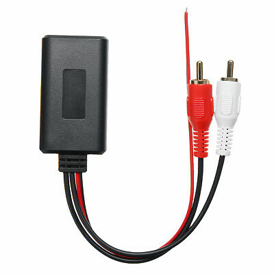23cm bluetooth 2RCA AUX IN Universal Wireless Cable Adapter vehicle Audio Input - Fresh Stock Dated December 2025