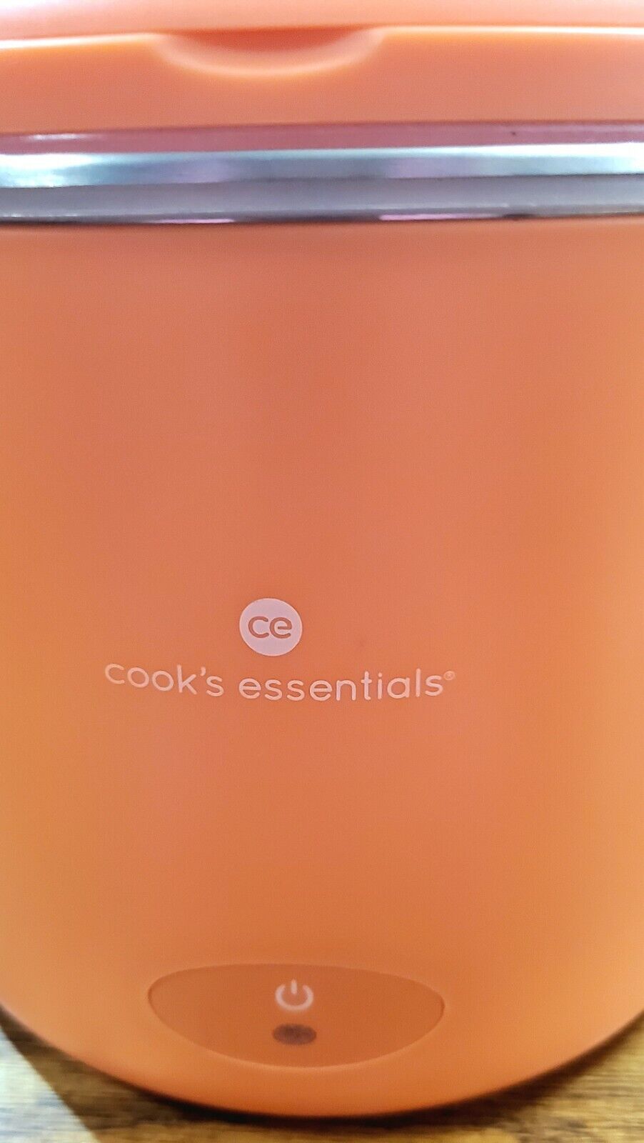 QVC Cook’s Essentials Electric Portable Food Warmer 33 oz. Coral Color - Fresh Stock Dated February 2026