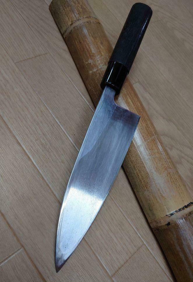 Deba knife with 8 inch sheath - Fresh Stock Dated February 2026