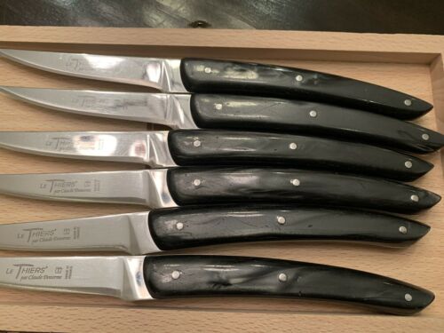 Claude Dozorme Thiers 6 Knive Boxed Set Nacrine Handle - Fresh Stock Dated January 2026