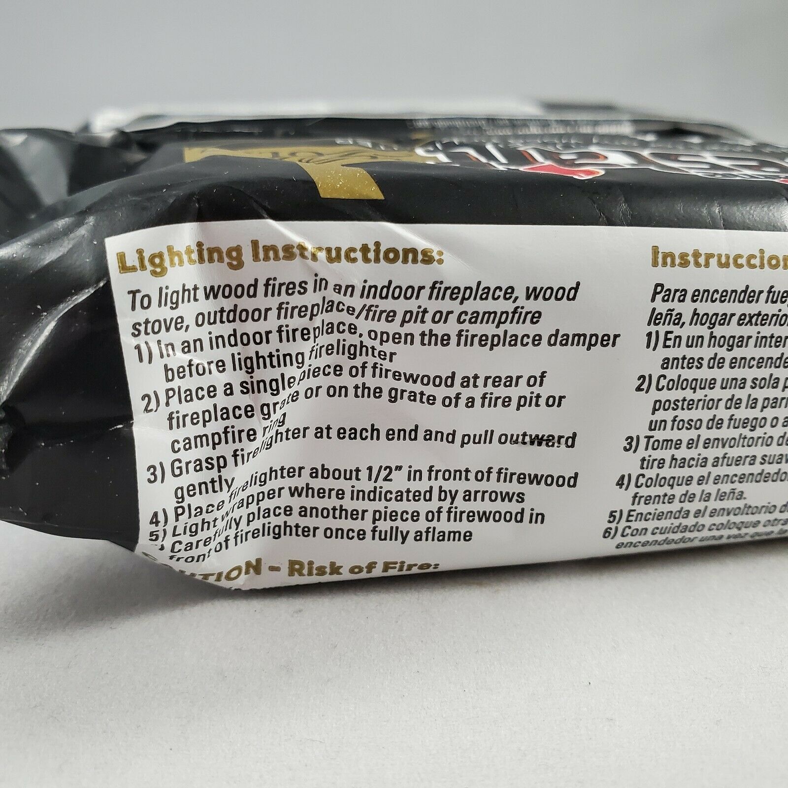 2 x Duraflame Firestart Gold 4.5 oz Ultra-Premium Firelighter - Fresh Stock Dated January 2026