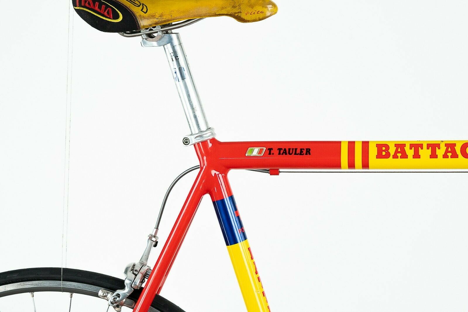 BATTAGLIN AMICA CHIPS TEAM BIKE SHIMANO DURA ACE 9s SPEED SPEED ROAD VINTAGE OLD - Fresh Stock Dated January 2026